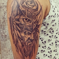 Upper Arm Tattoo